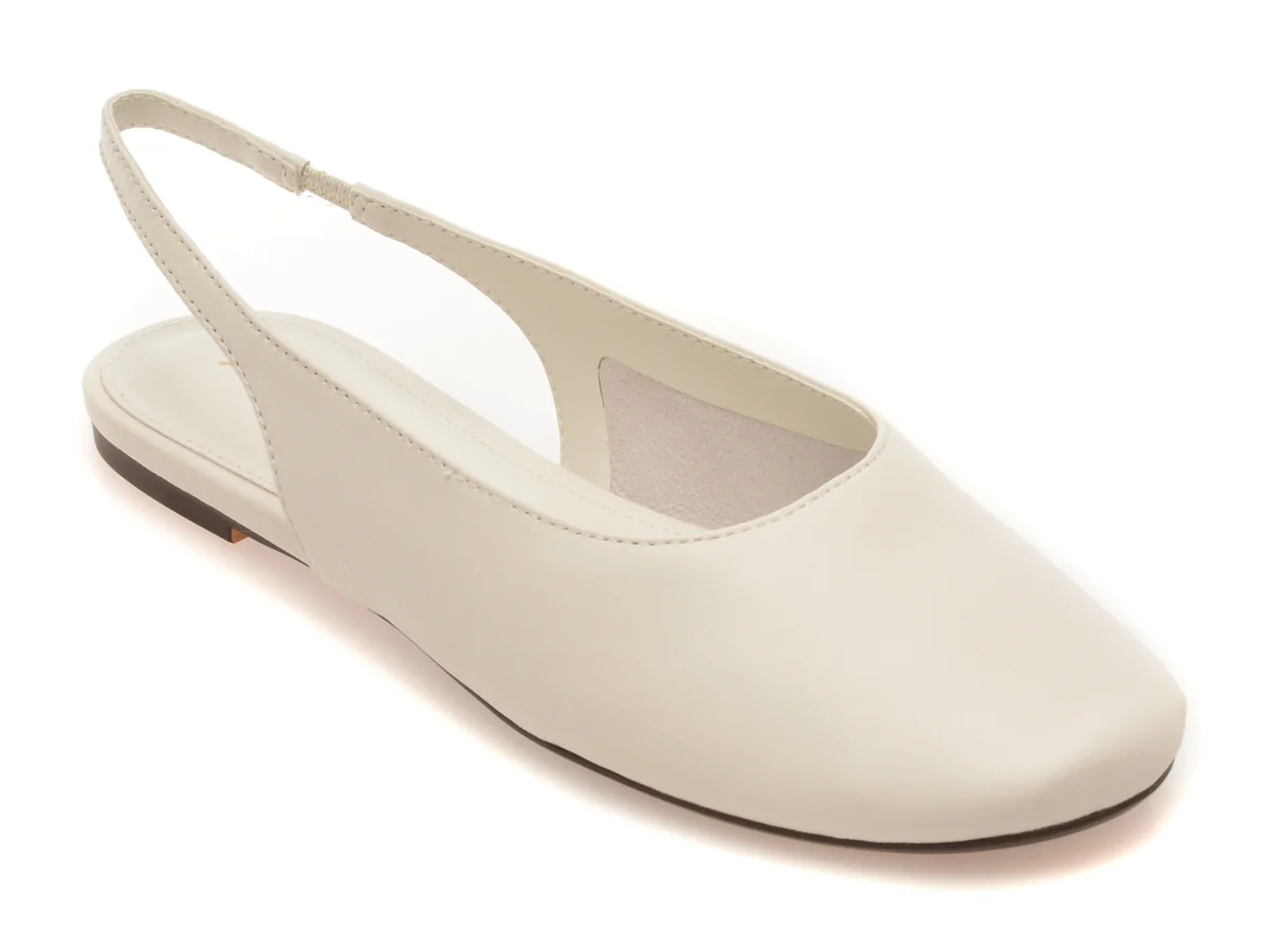 Pantofi ALDO albi, DROPWAVE 121, din piele naturala