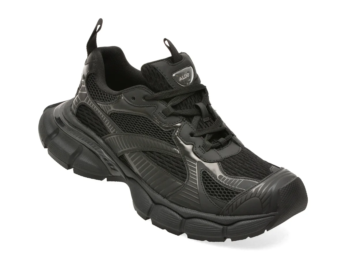 Pantofi sport ALDO negri, JENSEN 004, din material textil