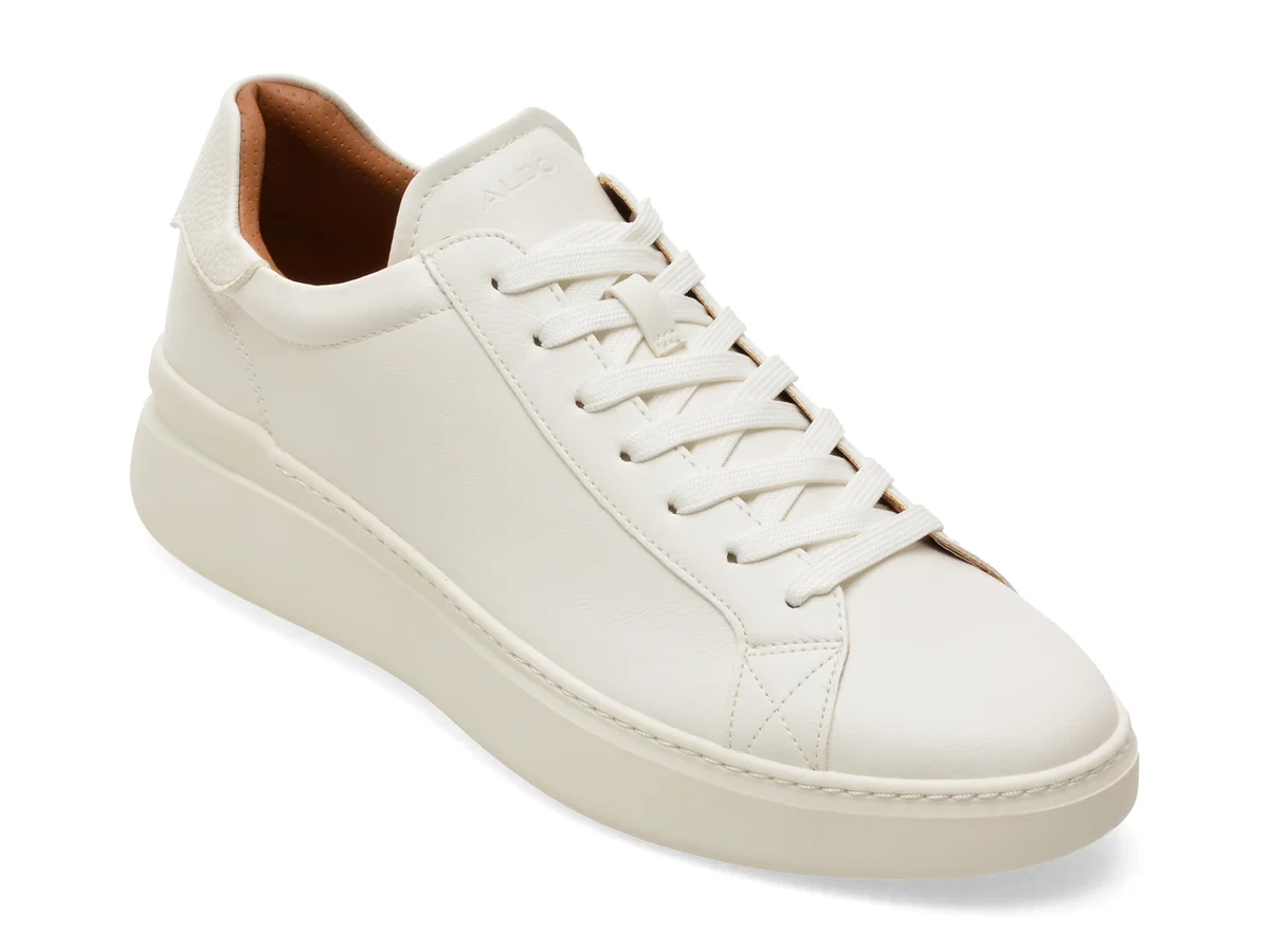Pantofi sport ALDO albi, TODDY 100, din piele ecologica