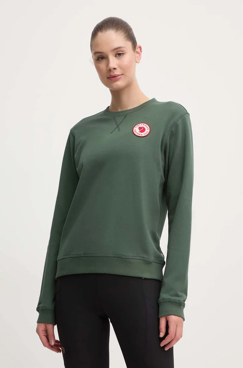 Fjallraven hanorac de bumbac 1960 Logo Badge Sweater