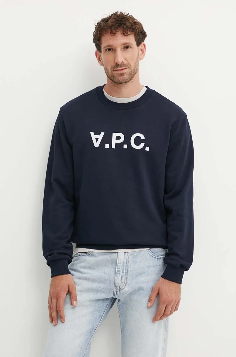 A.P.C. hanorac de bumbac sweat standard grand vpc GOTS