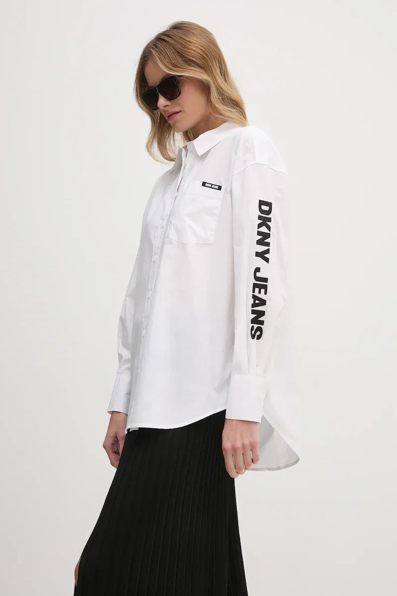 Dkny camasa din bumbac