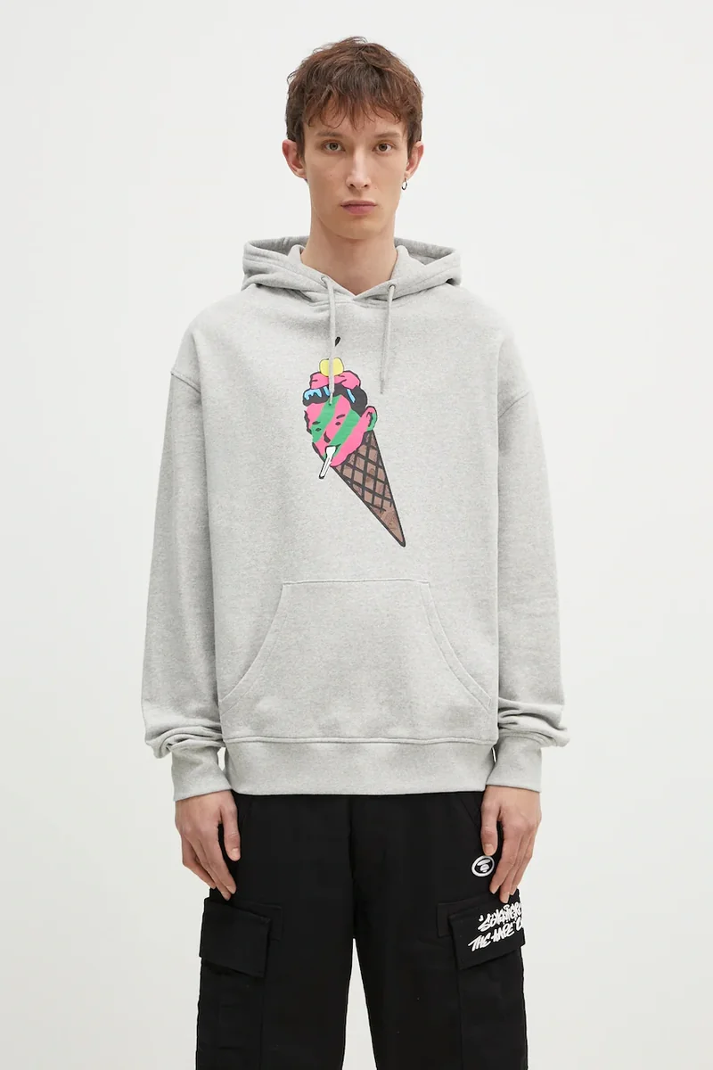 ICECREAM hanorac de bumbac Cone Man Popover Hood