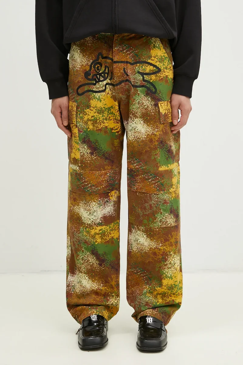 ICECREAM pantaloni de bumbac Running Dog Cargo Pant