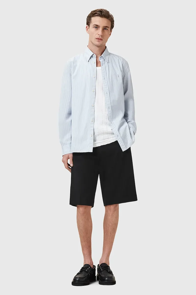 AllSaints pantaloni scurți din bumbac BAY