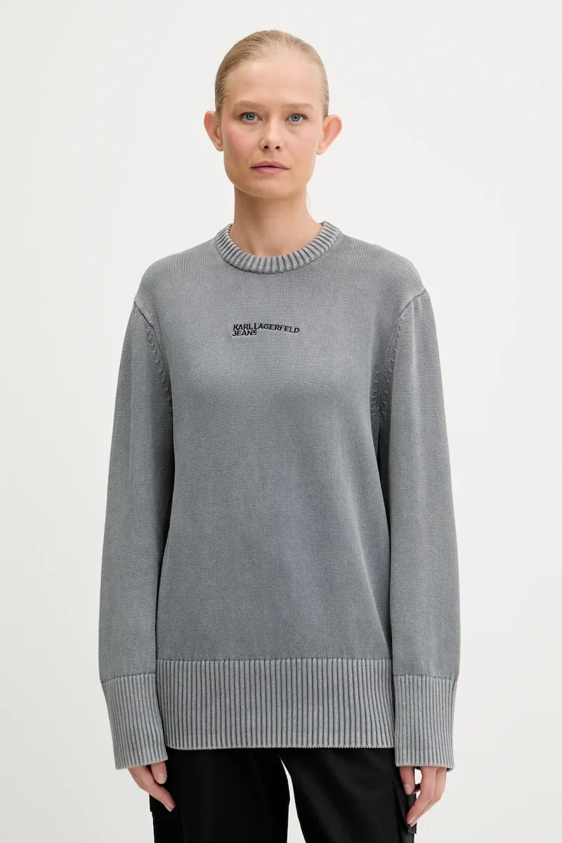 Karl Lagerfeld Jeans pulover de bumbac