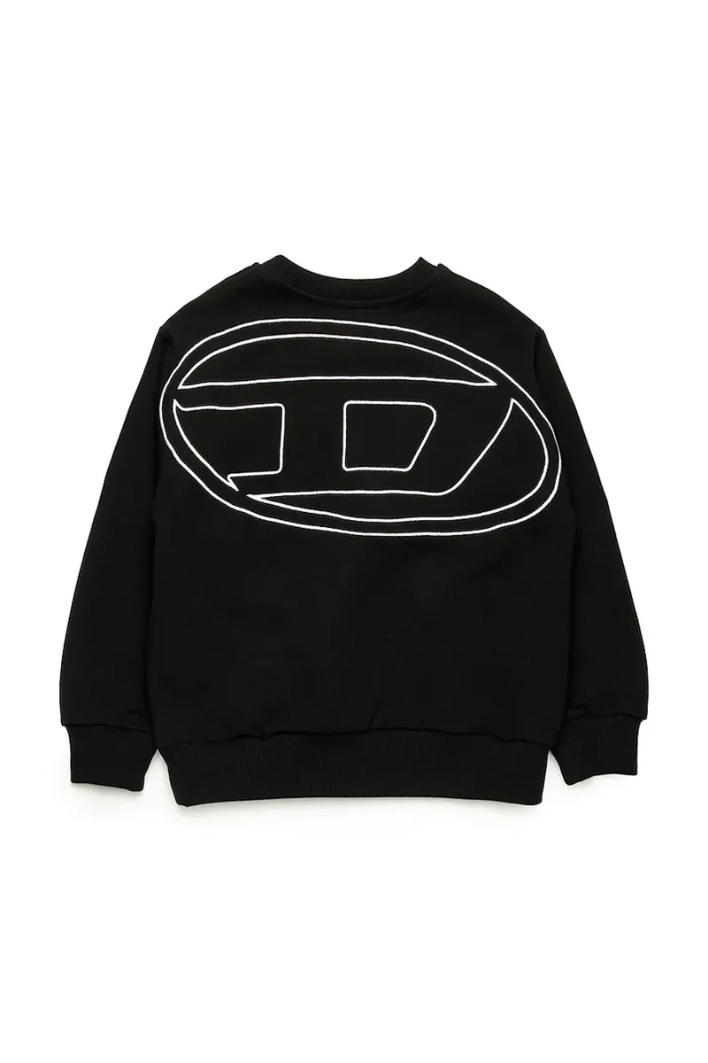 Diesel hanorac de bumbac pentru copii SROBMEGOVALD OVER SWEAT-SHIRT