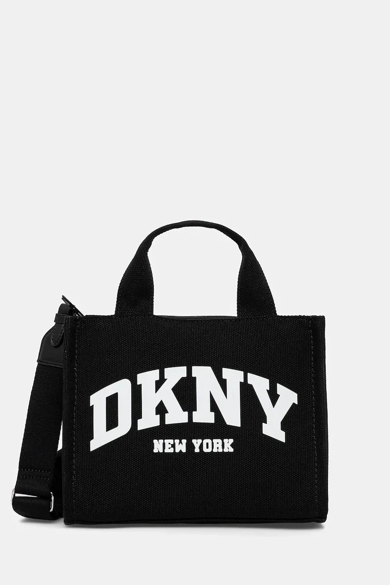 DKNY geantă crossbody pentru femei din bumbac