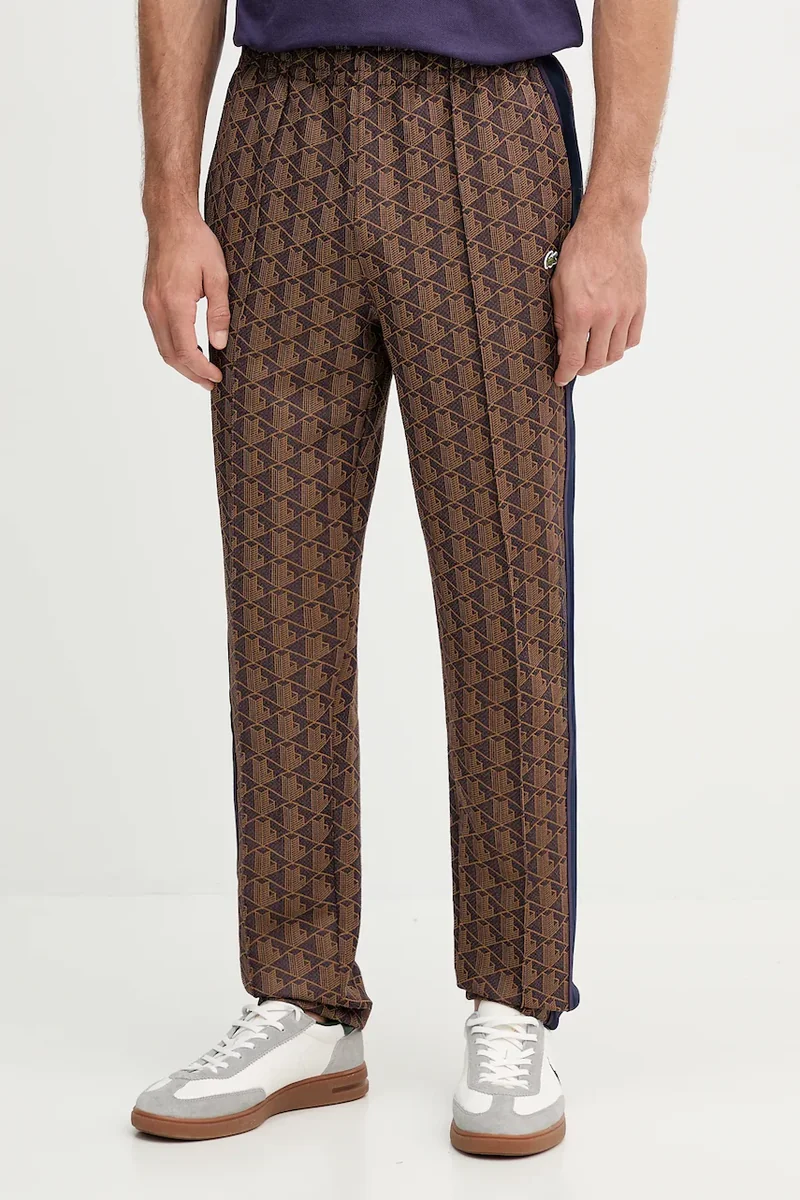 Lacoste pantaloni de trening bărbați cu bumbac