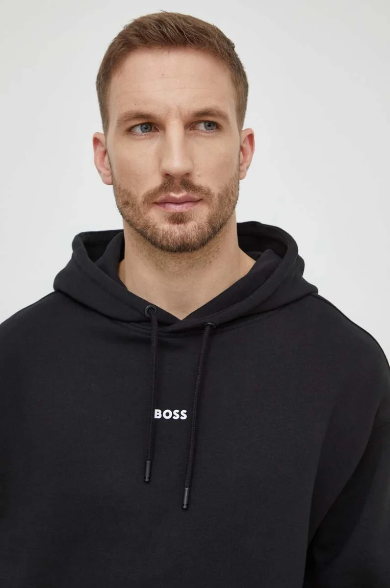 BOSS Orange hanorac de bumbac WeSmallhood