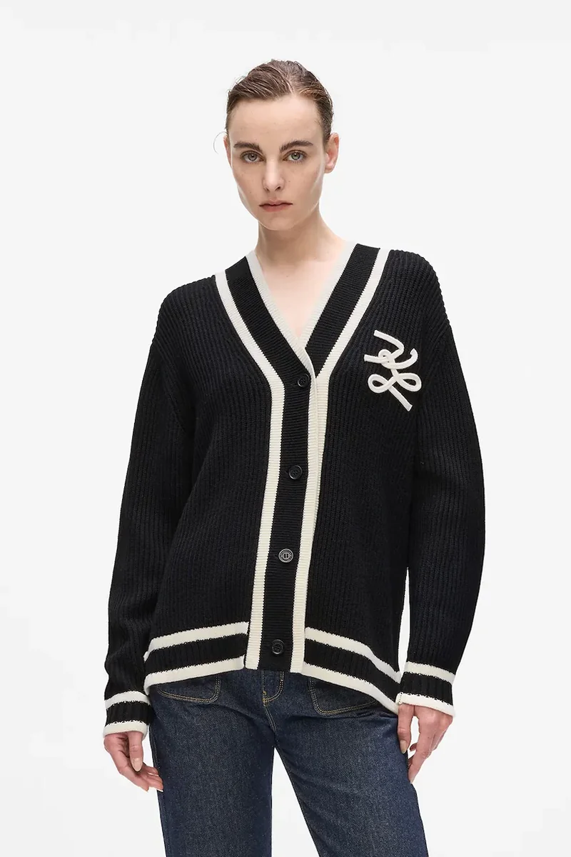 Karl Lagerfeld cardigan cu lână