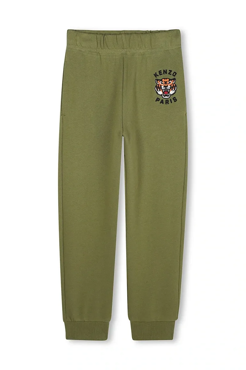 Kenzo Kids pantaloni de trening din bumbac pentru copii