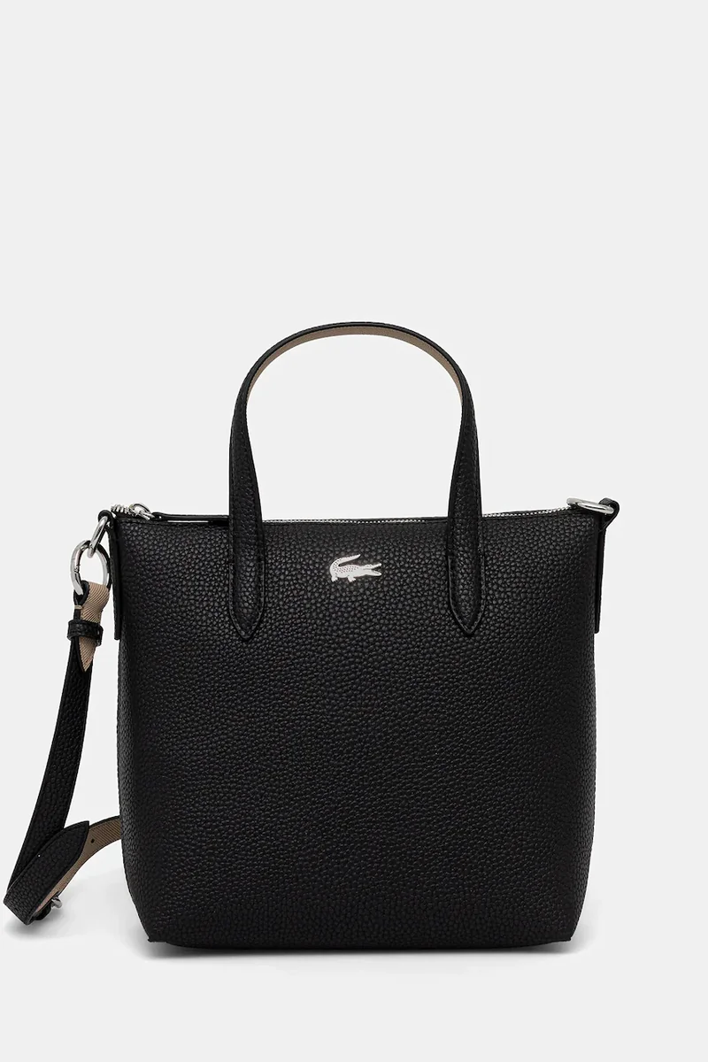 Lacoste tote bag pentru femei cu imitație de piele