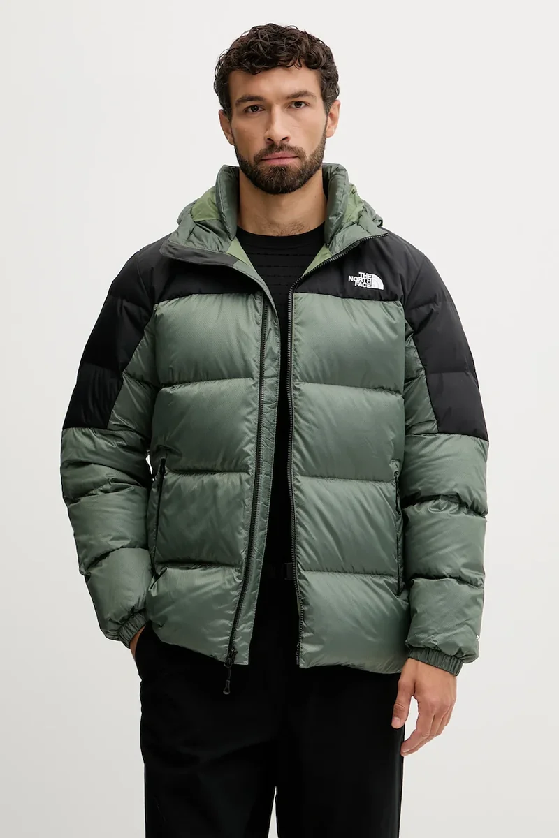 The North Face geacă de puf din catifea OUTDOOR