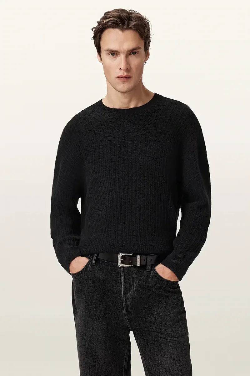 AllSaints pulover din amestec de lână de alpaca JAKOB