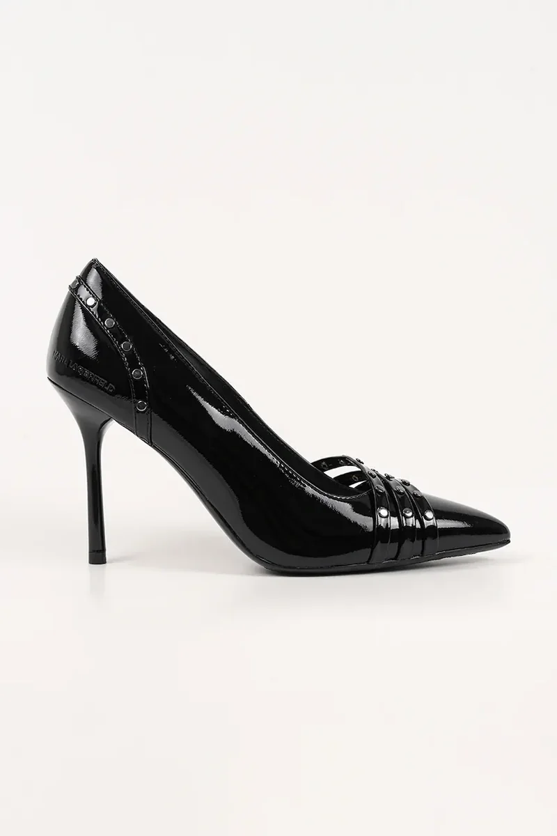 Karl Lagerfeld stilettos de piele SARABANDE