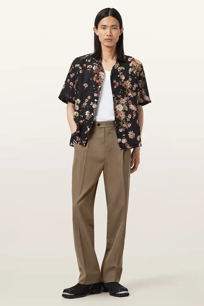 AllSaints pantaloni cu lână TALLIS