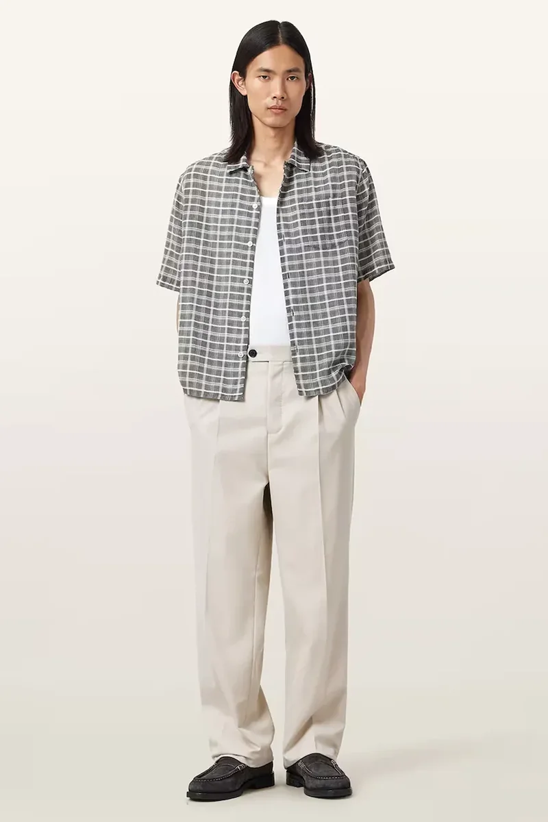 AllSaints pantaloni cu lână TALLIS