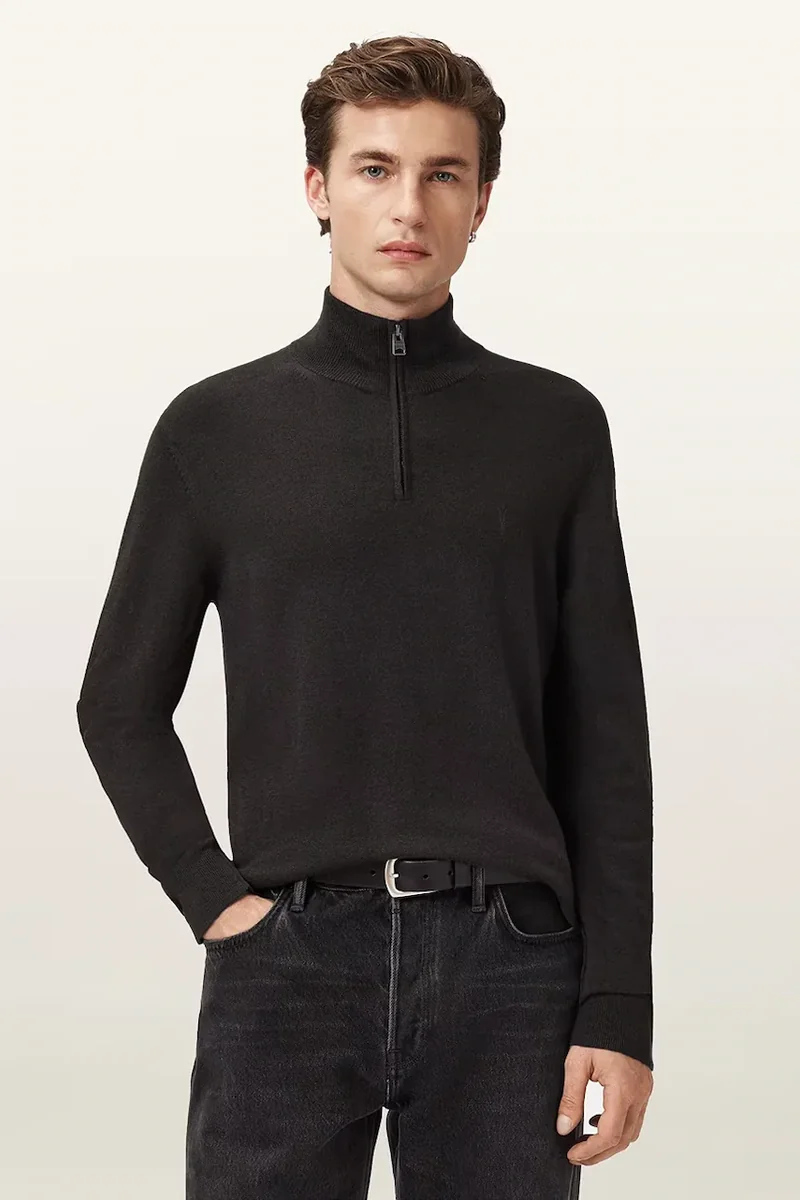 AllSaints pulover din amestec de lână KILBURN