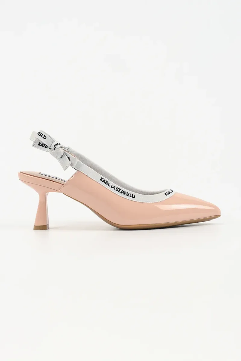 Karl Lagerfeld stilettos de piele PANACHE