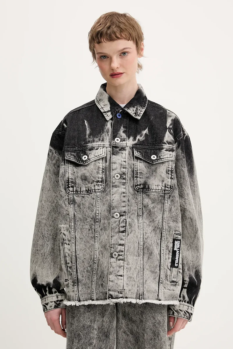Karl Lagerfeld Jeans geacă din denim