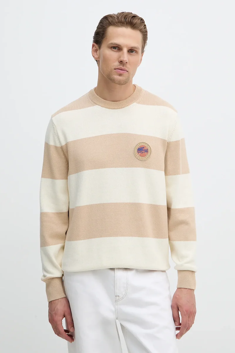 Lacoste pulover de bumbac