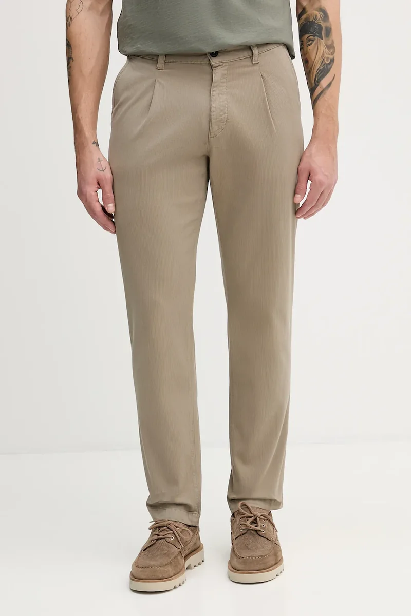 BOSS Orange pantaloni Chino-Pleated-1