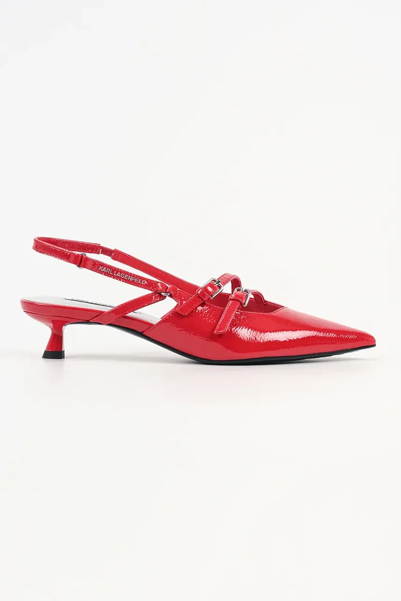 Karl Lagerfeld stilettos de piele PASHA