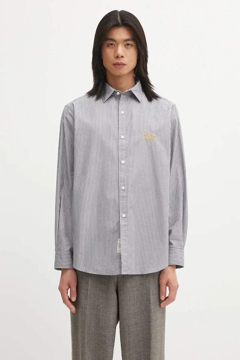 Aries cămașă din bumbac Stripe Poplin Classic