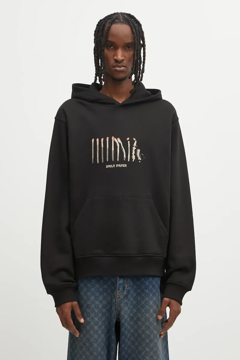 Daily Paper hanorac de bumbac Light Cycle Hoodie