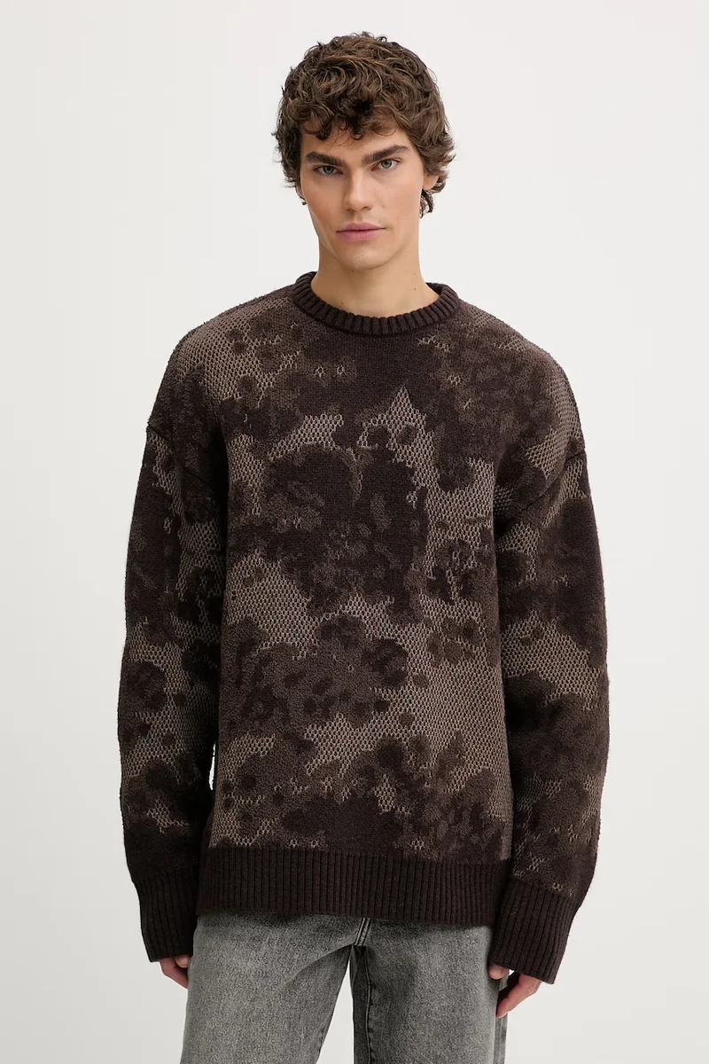 G-Star pulover din amestec de lână Loose jacquard