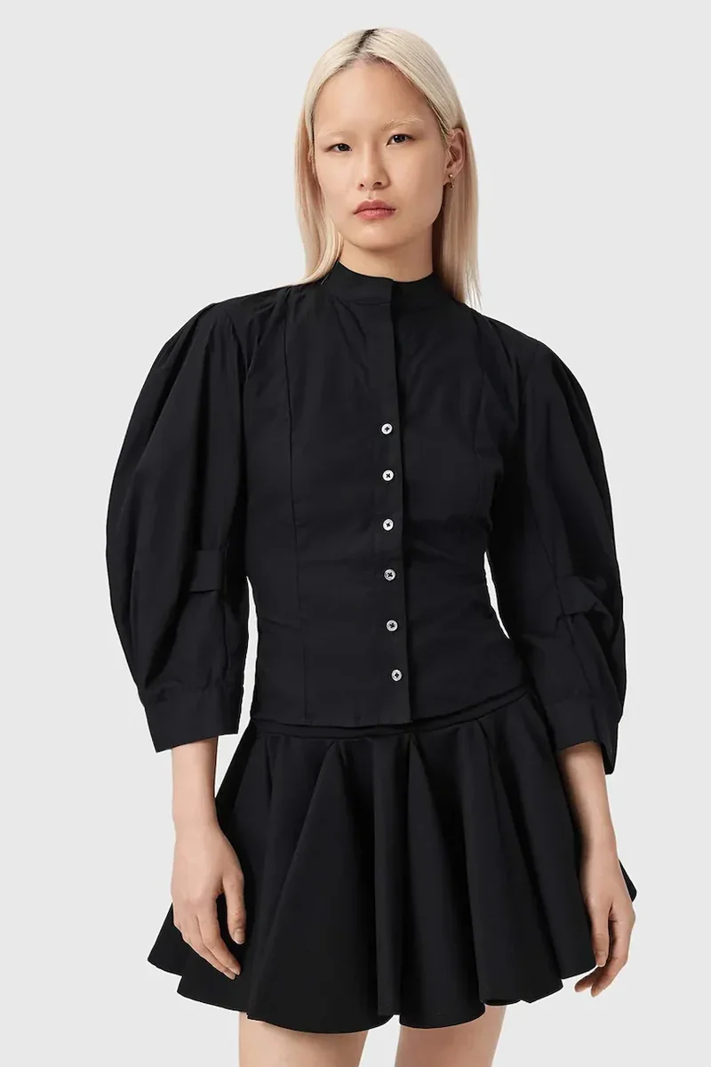 AllSaints cămașă din bumbac MAUD