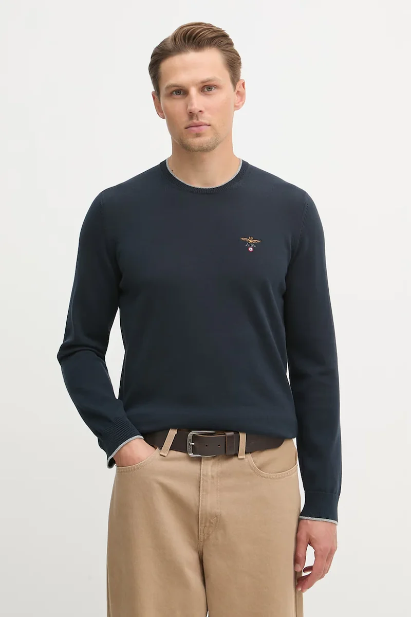 Aeronautica Militare pulover de bumbac