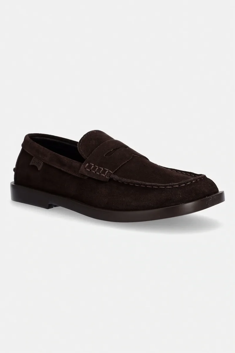 Camper mocasini din piele întoarsă Don