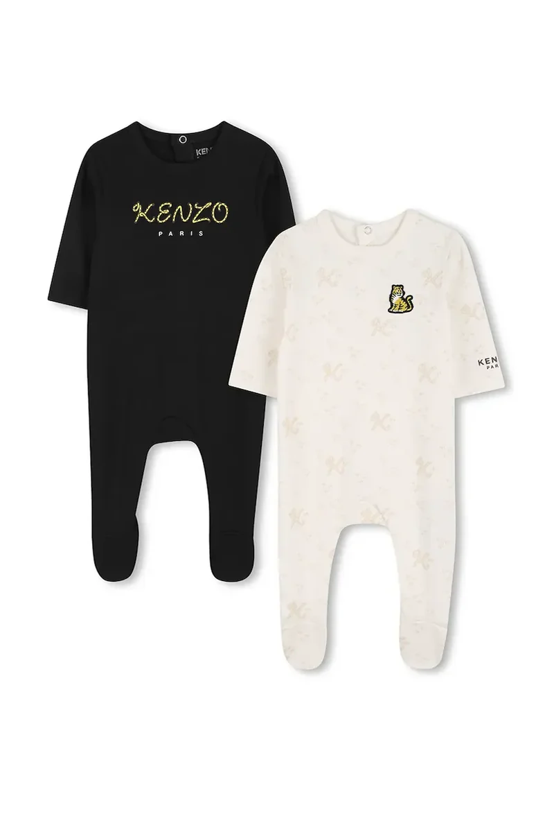 Kenzo Kids salopete din bumbac pentru bebeluși 2-pack