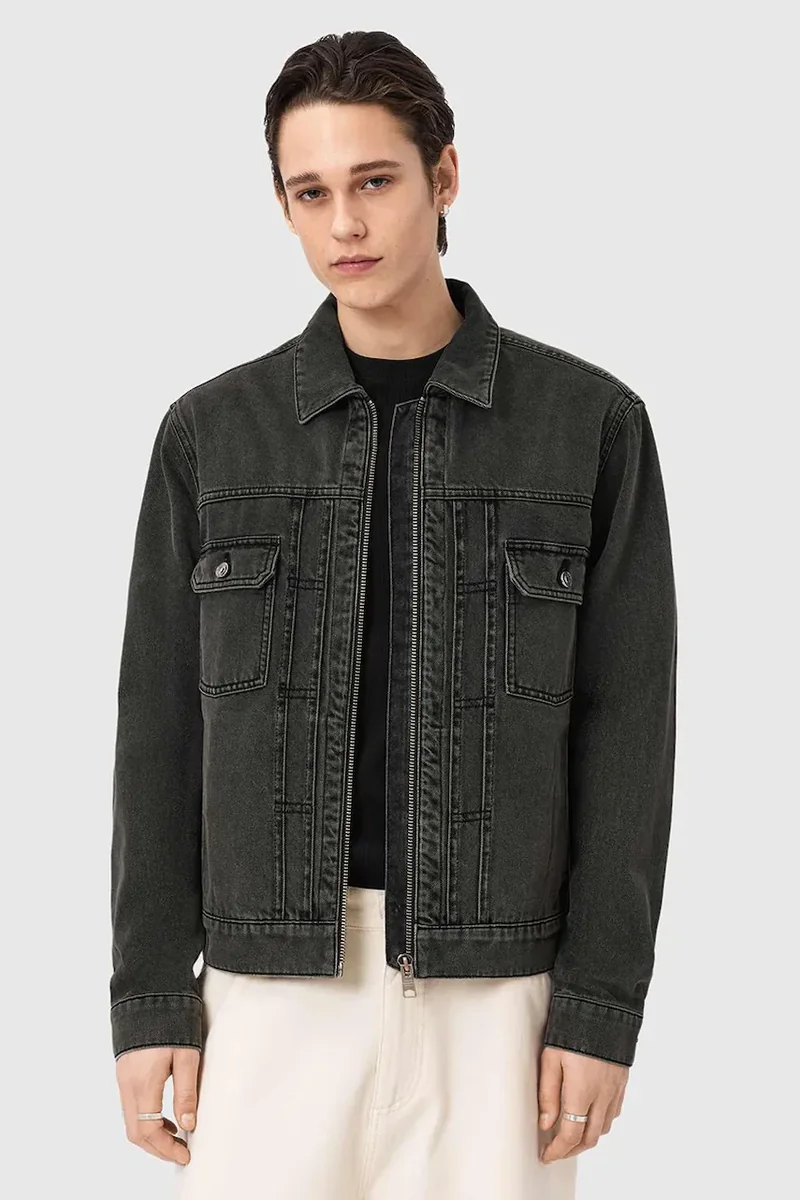 AllSaints geacă jeans BRIGHTMORE