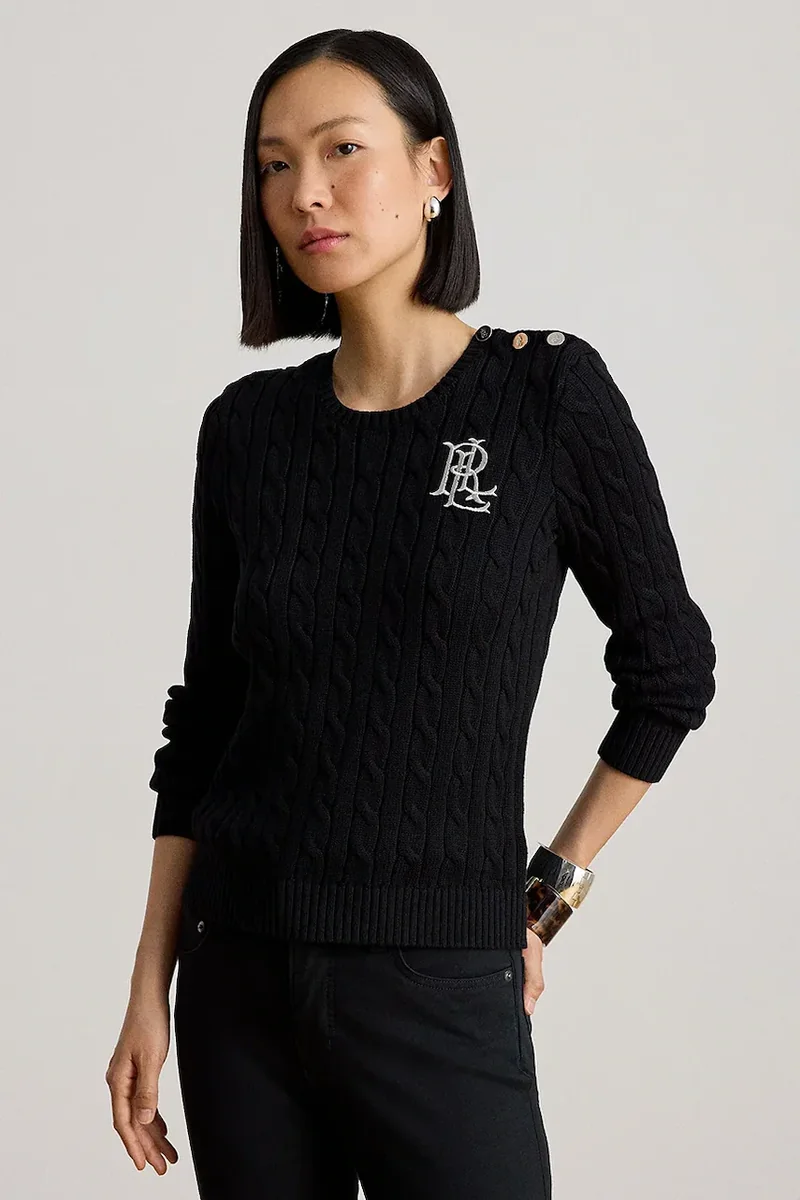 Lauren Ralph Lauren Lauren Ralph pulover de bumbac