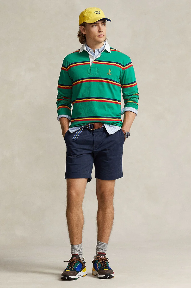 Polo Ralph Lauren pantaloni scurți chinos pentru bărbați din bumbac cu elastan