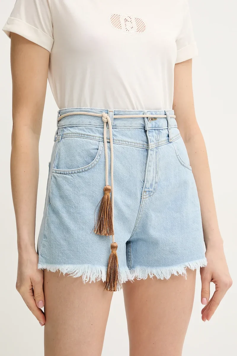 Liu Jo pantaloni scurți din denim