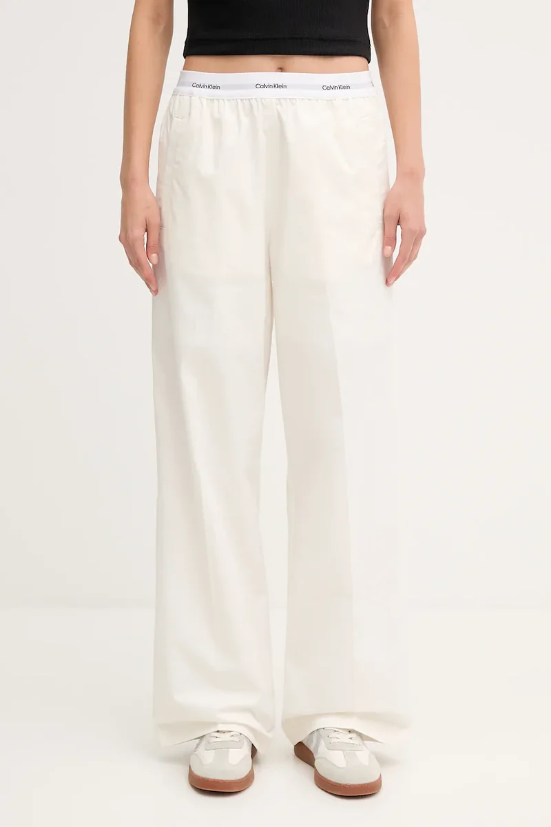Calvin Klein Jeans pantaloni de bumbac
