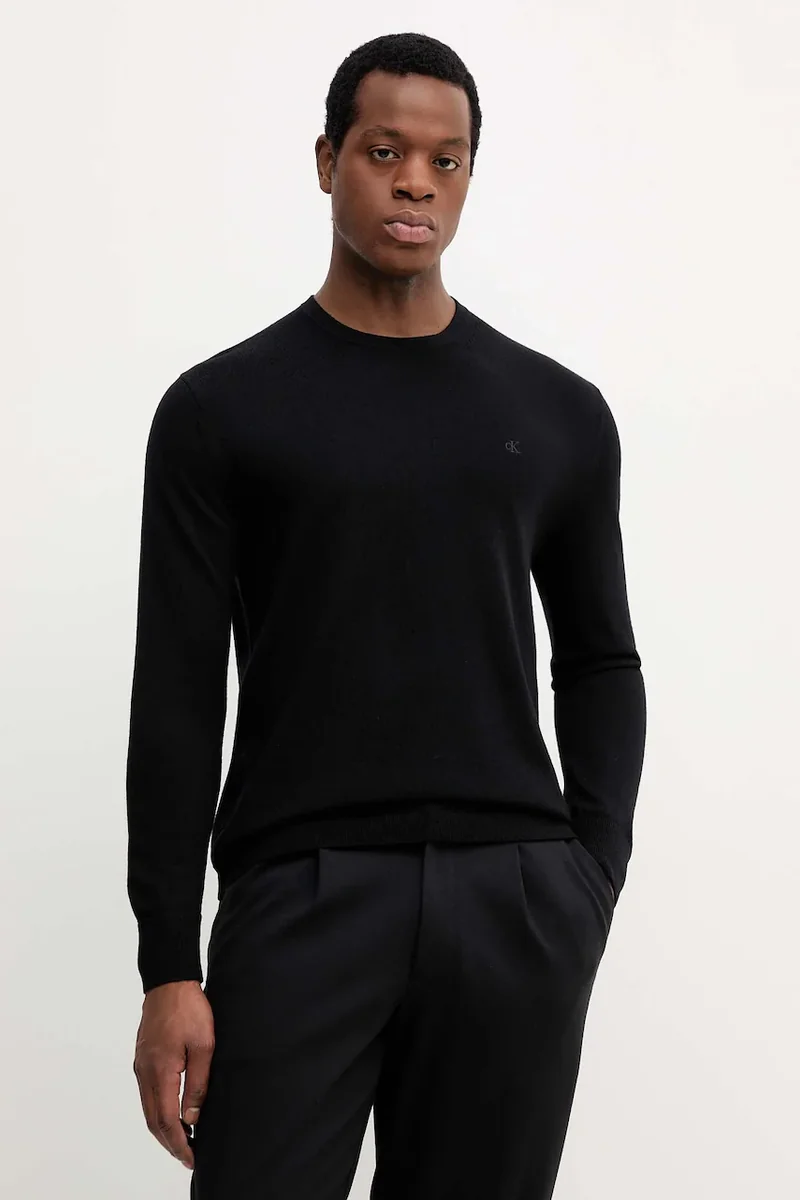 Calvin Klein pulover pentru bărbați din lână