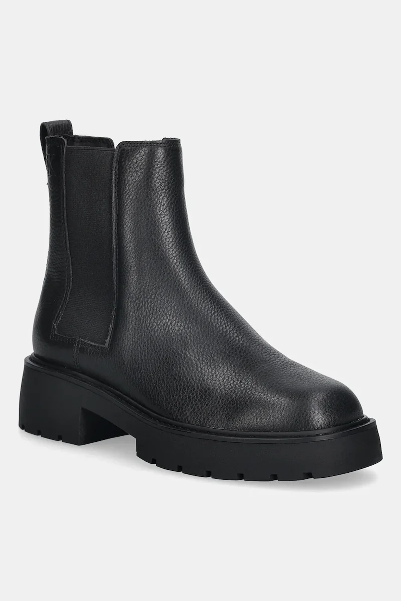 Calvin Klein ghete chelsea de piele CHUNKY CHELSEA BOOT LTH
