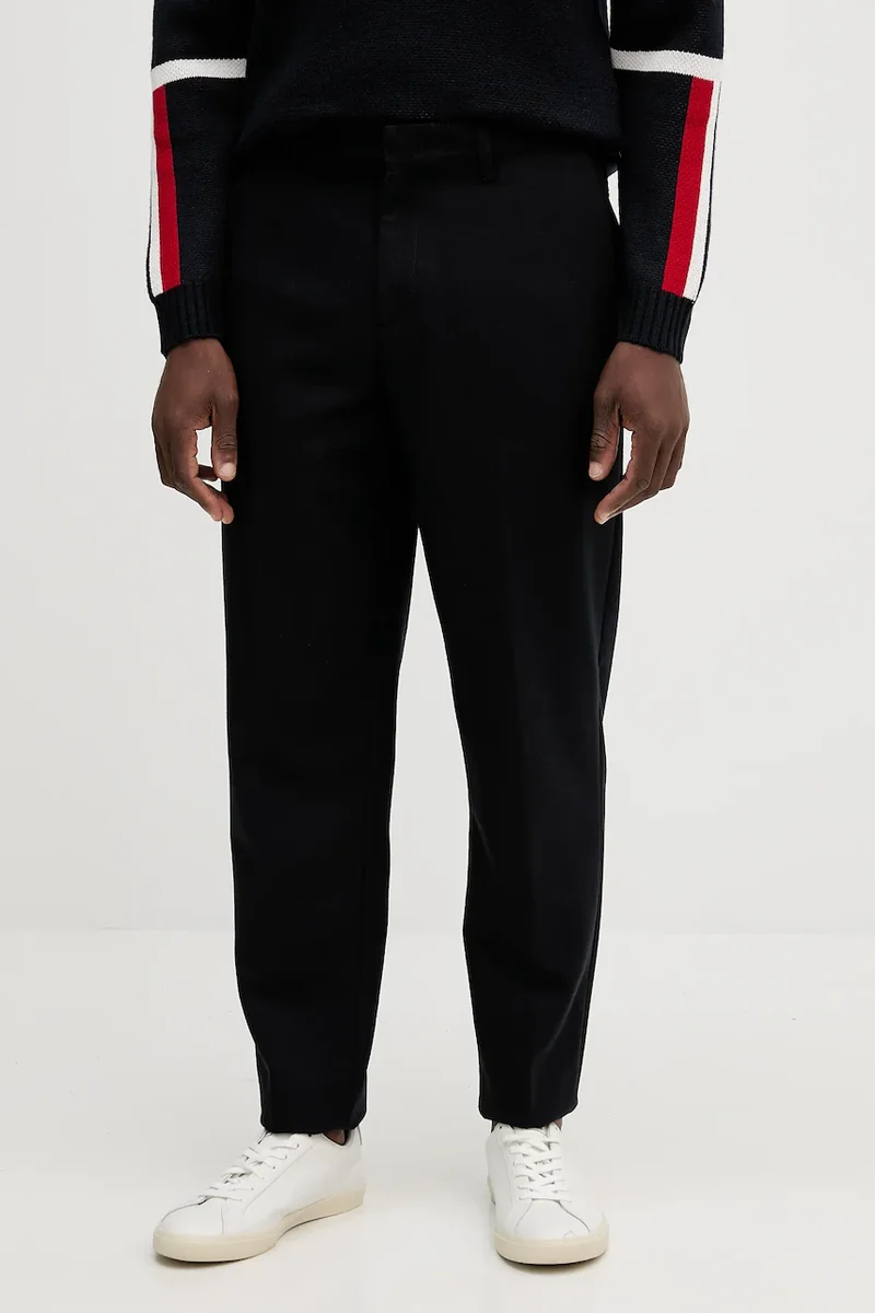 Armani Exchange pantaloni de lână