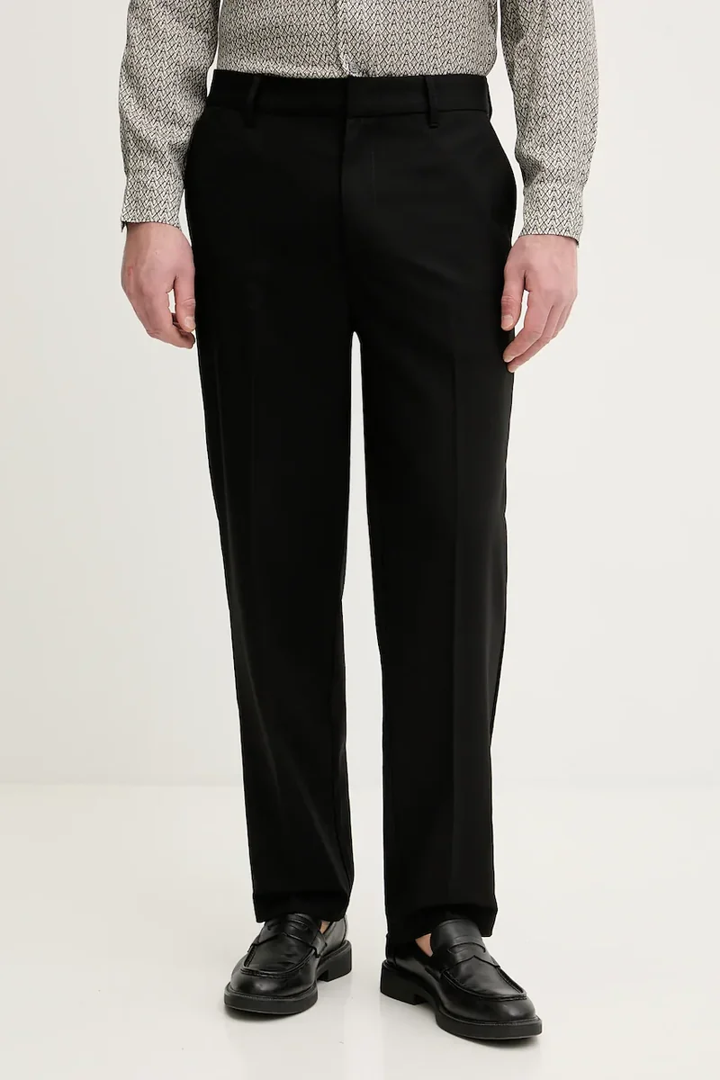 Armani Exchange pantaloni din lână