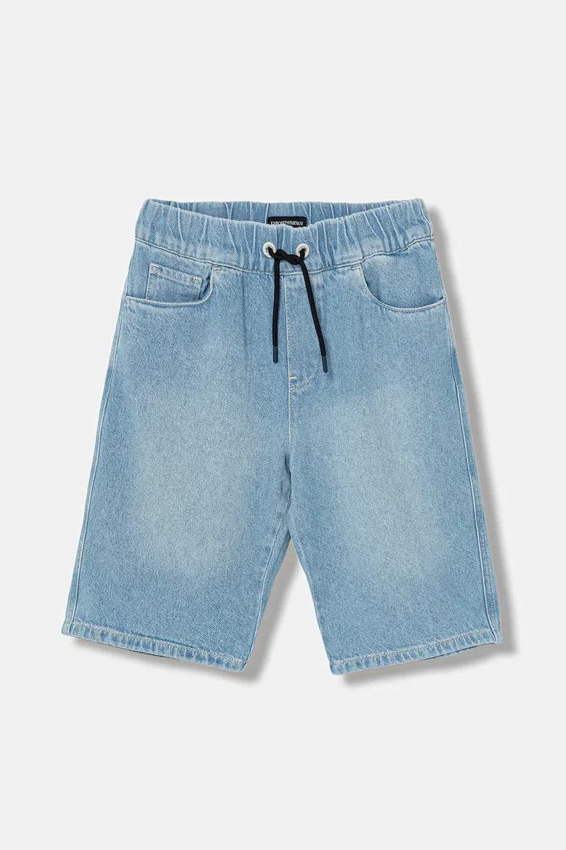 Emporio Armani pantaloni scurți din denim pentru copii