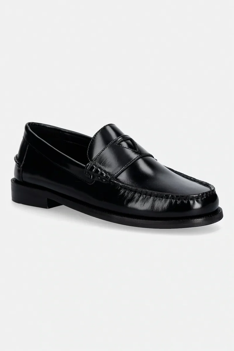 Guess mocasini de piele ROSSIO