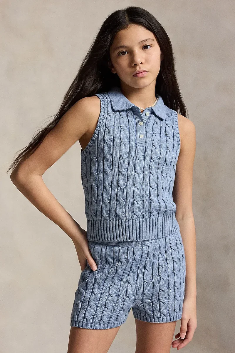 Polo Ralph Lauren vestă din bumbac pentru copii