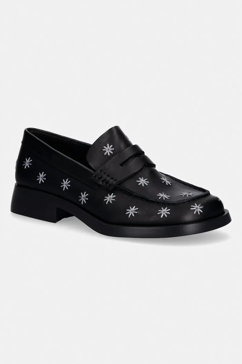 Camper mocasini pentru femei, din Piele Donna