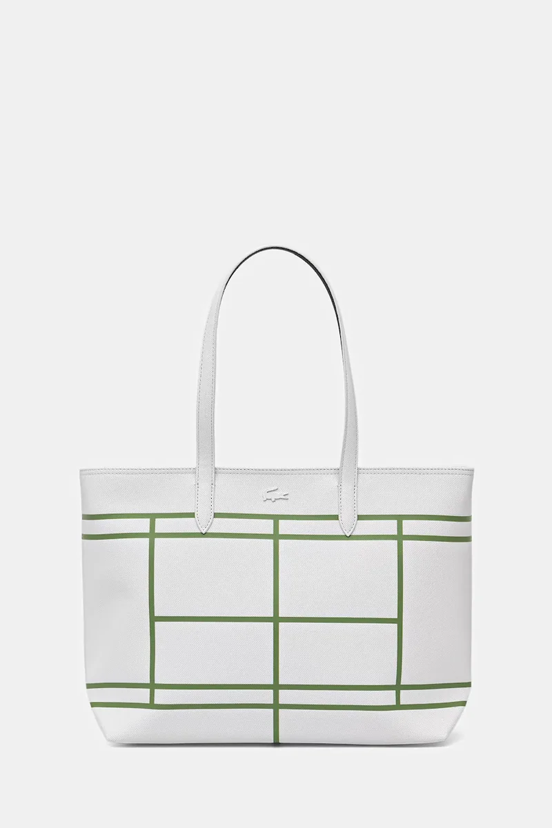 Lacoste geantă shopper pentru femei, cu imitație de piele