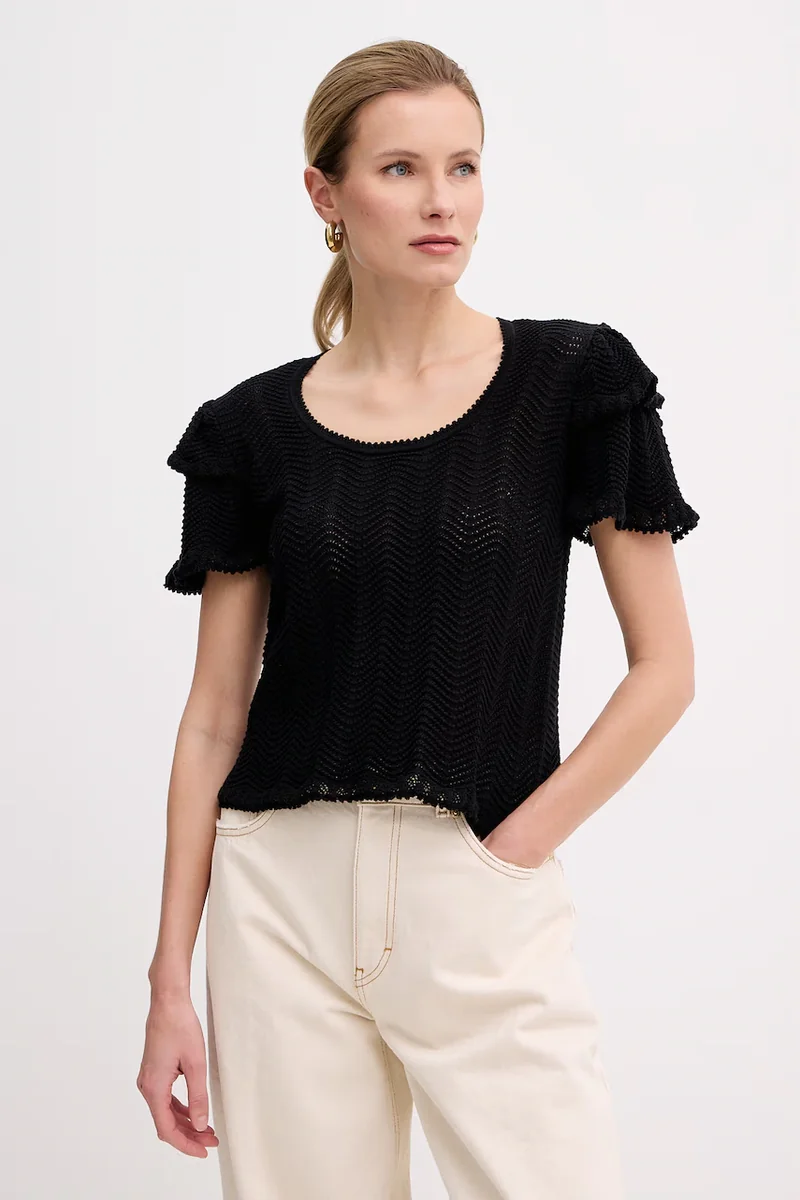 Twinset pulover pentru femei, din bumbac
